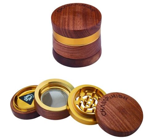 WOODEN GRINDER 60MM CHAMP HIGH