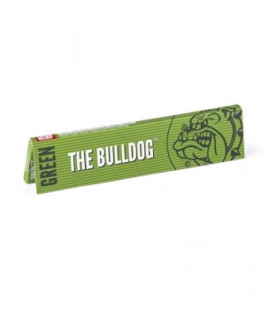 THE BULLDOG Green King Size Slim Χαρτάκια